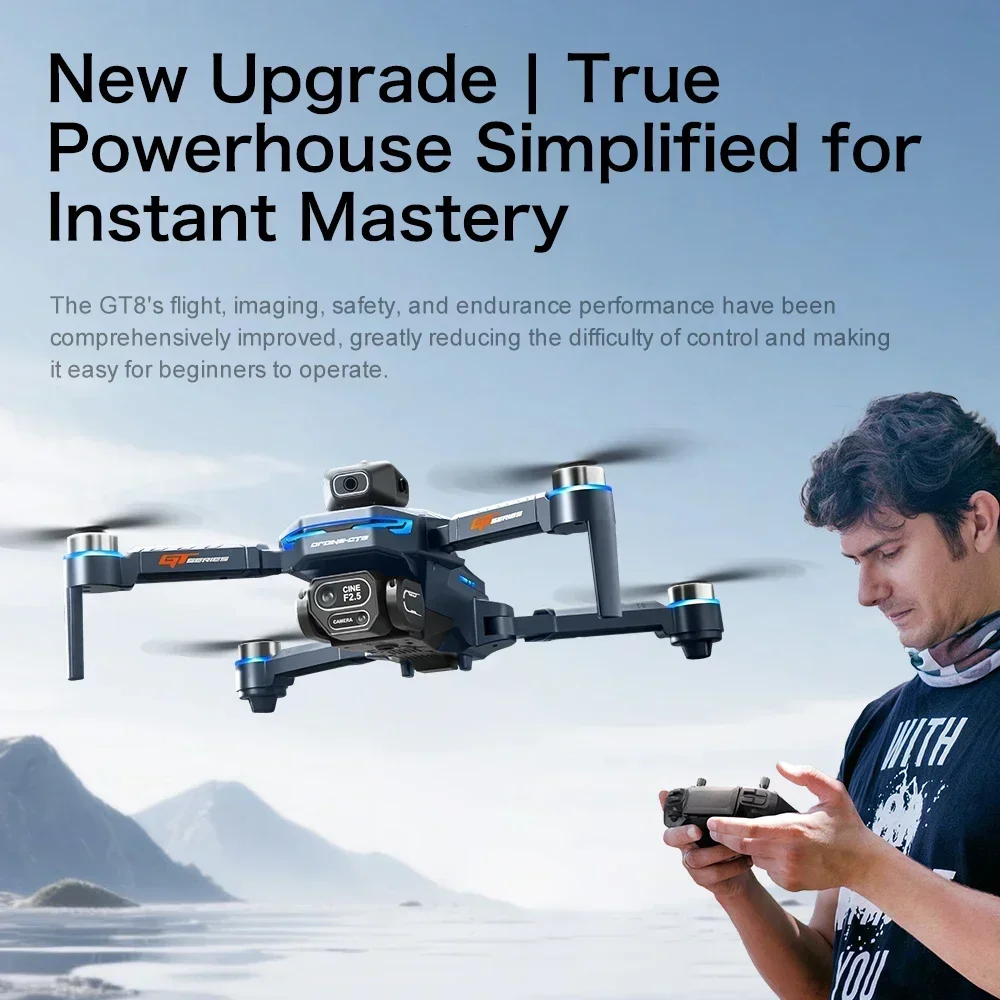 Drone 4K HD GT8 Camera Obstacl - đánh giá và giá Jjrc Drone X12